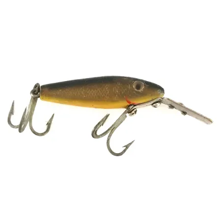 Vintage L&S Bait Mirro lure MirrOlure, 3/32oz Gold fishing lure #8501