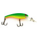 Vintage   Cotton Cordell Deep Diver UV, 1/4oz Green / Yellow / Orange fishing lure #8505