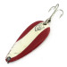 Vintage  Eppinger Dardevle Spinnie, 1/3oz Red / White / Nickel fishing spoon #8511