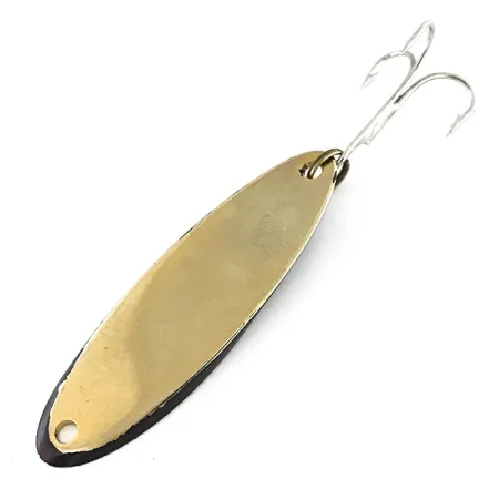 Vintage Acme Kastmaster , 3/4oz Eggplant / Gold fishing spoon #8516
