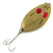 Vintage   Herter's Glass eye spoon, 2/5oz Gold / Red fishing spoon #8522