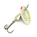 Vintage   Panther Martin 6, 3/16oz Silver / Chartreuse spinning lure #8537