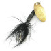 Vintage  Yakima Bait Worden’s Original Rooster Tail, 1/8oz Brass / Black spinning lure #8540