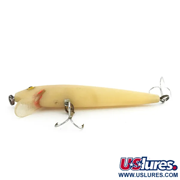 Vintage Rebel Floater, 1/4oz Ivory fishing lure #8553