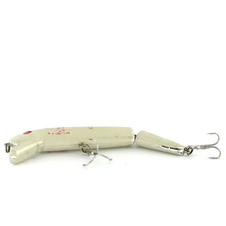 Vintage Cotton Cordell Cordell Jointed Red Fin, 3/8oz 11 (Smoky Joe) fishing lure #8554
