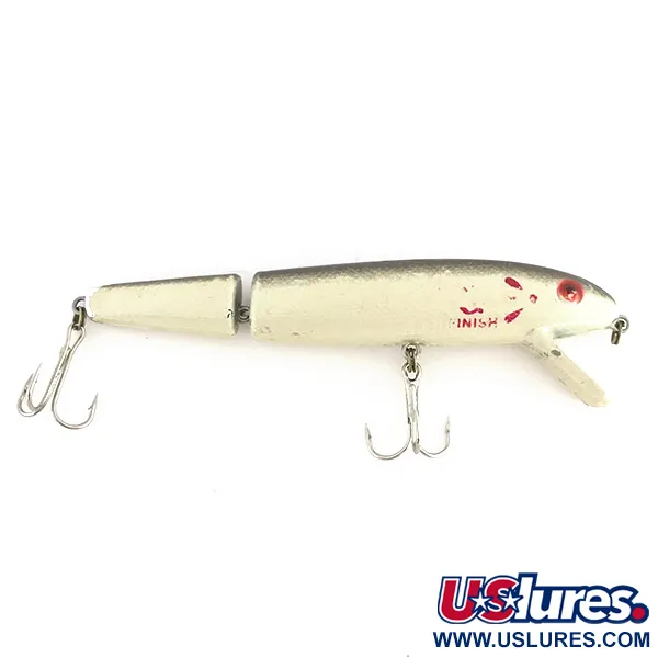 Vintage  Cotton Cordell Cordell Jointed Red Fin, 3/8oz 11 (Smoky Joe) fishing lure #8554