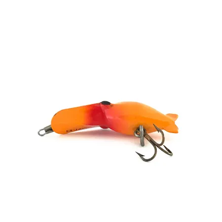 Vintage Luhr Jensen Hot Shot M5, 3/32oz Orange fishing lure #8558