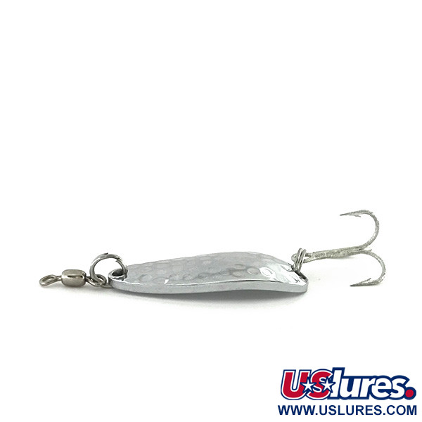  Luhr Jensen Krocodile, 1/3oz Hammered Nickel fishing spoon #8564