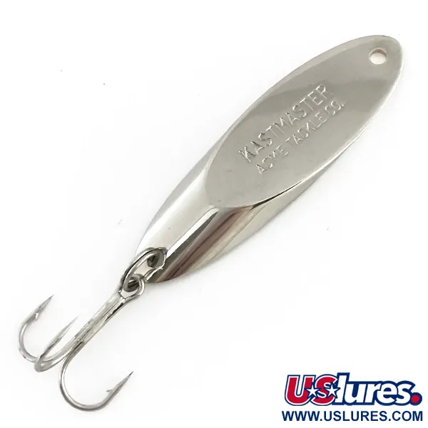 Vintage Acme Kastmaster , 3/4oz Nickel fishing spoon #8565