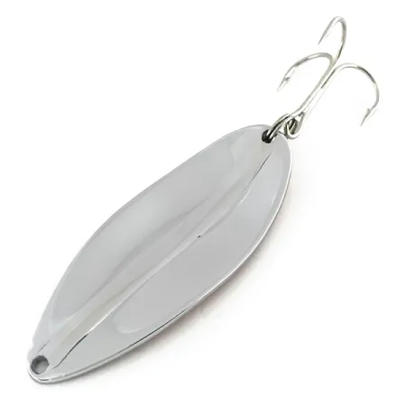 Vintage TODDCO Main liner , 3/4oz Red / Nickel fishing spoon #8581