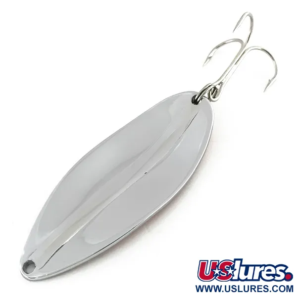 Vintage TODDCO Main liner , 3/4oz Red / Nickel fishing spoon #8581