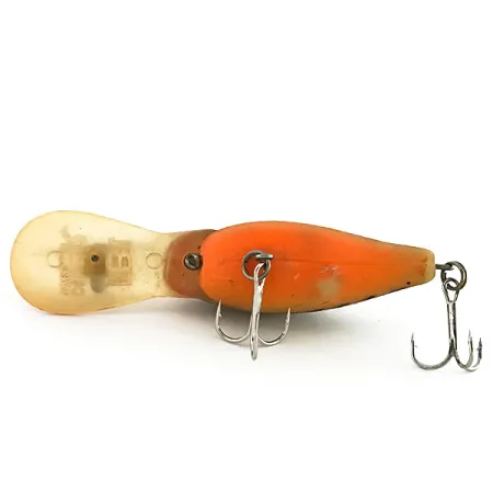 Vintage Rebel Deep Wee R, 3/8oz Brown Crawdad fishing lure #8586