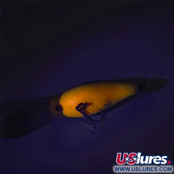 Vintage Rebel Deep Wee R, 3/8oz Brown Crawdad fishing lure #8586