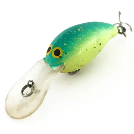 Vintage Norman Deep Baby NUV, 1/4oz Chart Blue Back fishing lure #8587
