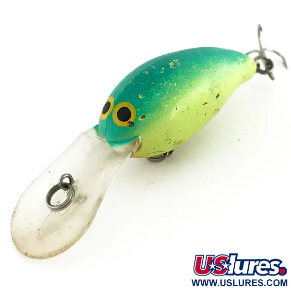 Vintage Norman Deep Baby NUV, 1/4oz Chart Blue Back fishing lure #8587