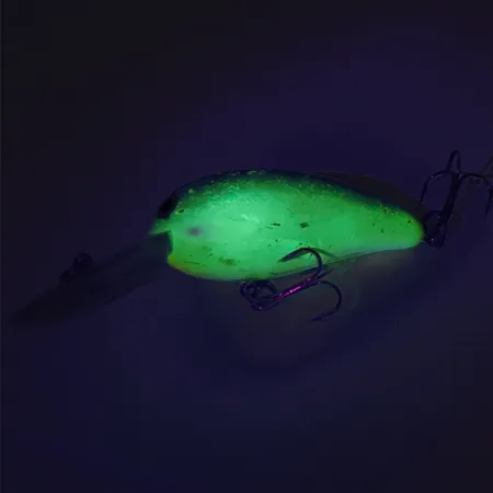 Vintage Norman Deep Baby NUV, 1/4oz Chart Blue Back fishing lure #8587