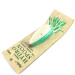   Weedless Hydro Spoon, 3/5oz White / Green fishing lure #8593