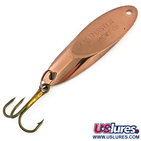 Vintage  Acme Kastmaster , 3/8oz Copper fishing spoon #8602