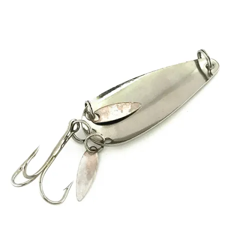 Vintage Marathon (with sonic blades), 2/5oz Nickel / Gold fishing spoon #8615