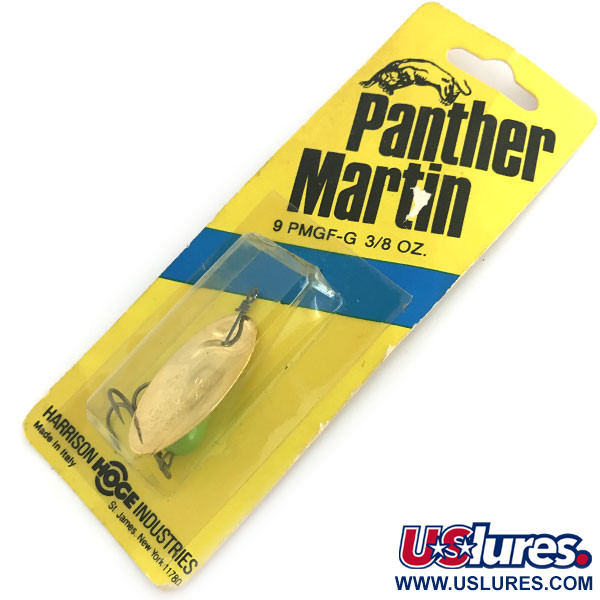   Panther Martin 9, 2/5oz Gold spinning lure #8627