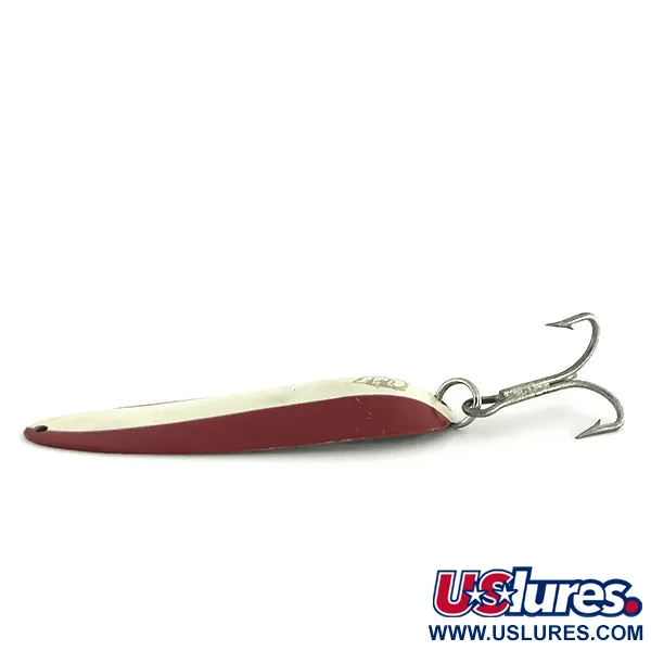 Vintage  Eppinger Dardevle, 1oz Red / White / Nickel fishing spoon #8631