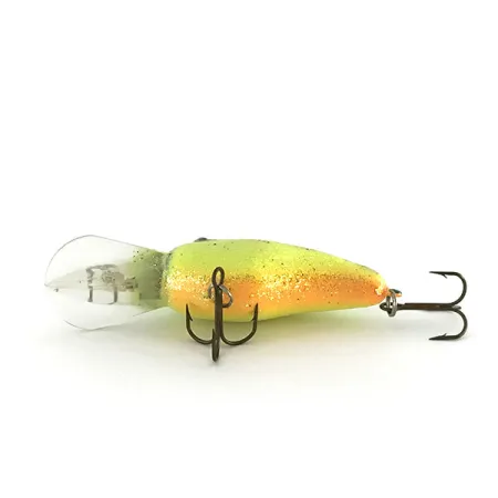 Vintage Strike King 4XD, 1/3oz Chartreuse fishing lure #9238