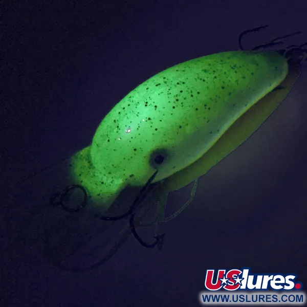 Vintage   Strike King 4XD, 1/3oz Chartreuse fishing lure #8634