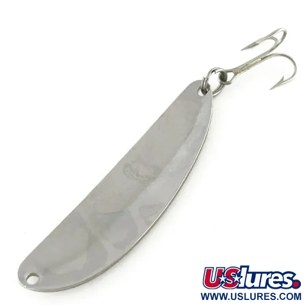 Vintage Acme Side-winder, 1/3oz Nickel fishing spoon #8641