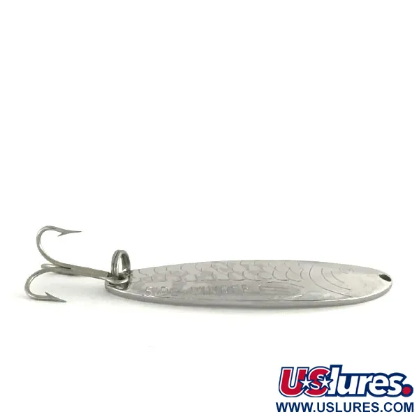 Vintage Acme Side-winder, 1/3oz Nickel fishing spoon #8641