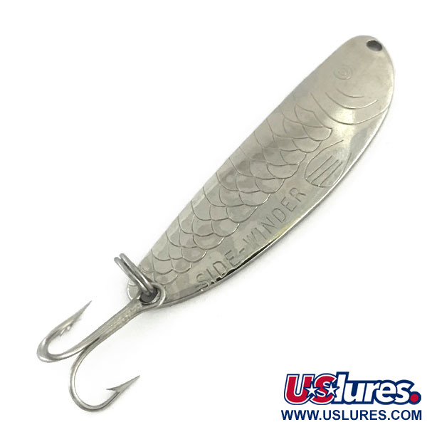 Vintage  Acme Side-winder, 1/3oz Nickel fishing spoon #8641