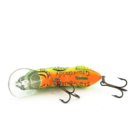 Vintage Producers Crawdad UV, 1/4oz Green Tiger fishing lure #8649