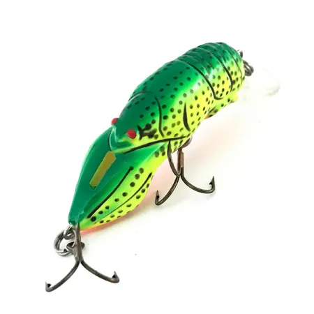 Vintage Producers Crawdad UV, 1/4oz Green Tiger fishing lure #8649