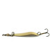 Vintage  Luhr Jensen Krocodile Die #3, 1/3oz Gold fishing spoon #8652
