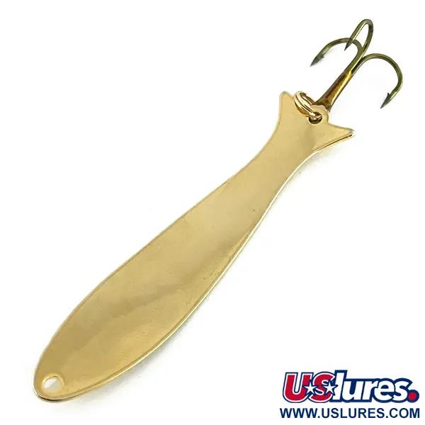 Vintage   Acme Flash-King Wobbler , 3/16oz Copper fishing spoon #8656