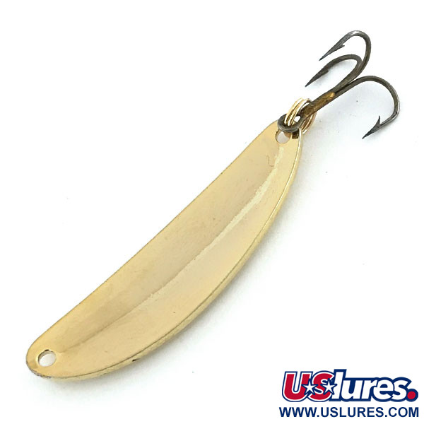 Vintage  Acme Side-winder, 1/4oz Gold fishing spoon #8660