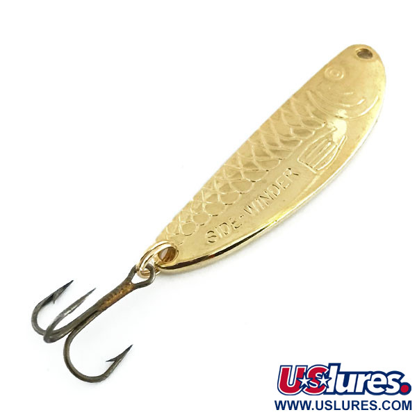 Vintage  Acme Side-winder, 1/4oz Gold fishing spoon #8660