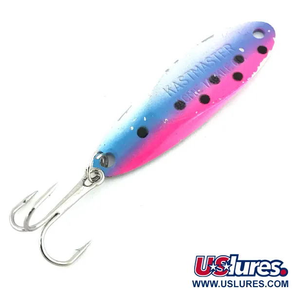 Vintage  Acme Kastmaster , 3/8oz Trout / Nickel fishing spoon #8664