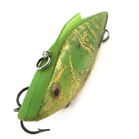 Vintage Bill Lewis Red Zone Rat-L-Trap RT 703 Gillcraw Spring, 1/2oz fishing lure #8673