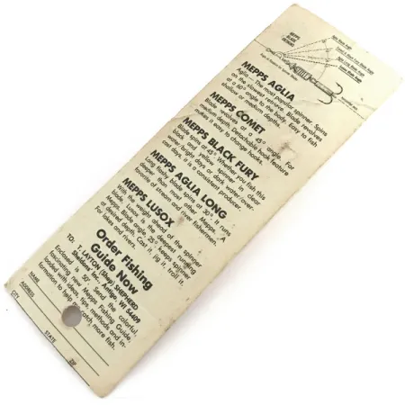 Mepps Black Fury 3 Dressed, 1/4oz Black / Yellow spinning lure #8677