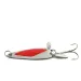 Vintage   Marathon (with sonic blades), 2/5oz Nickel / Red fishing spoon #8682