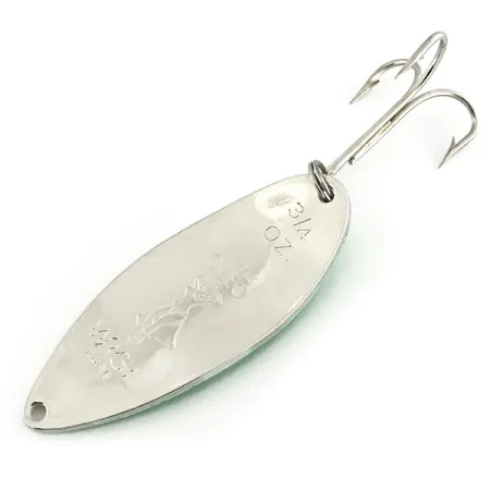 Vintage Seneca Little Cleo (Hula Girl) Glow, 3/4oz fishing spoon #16087