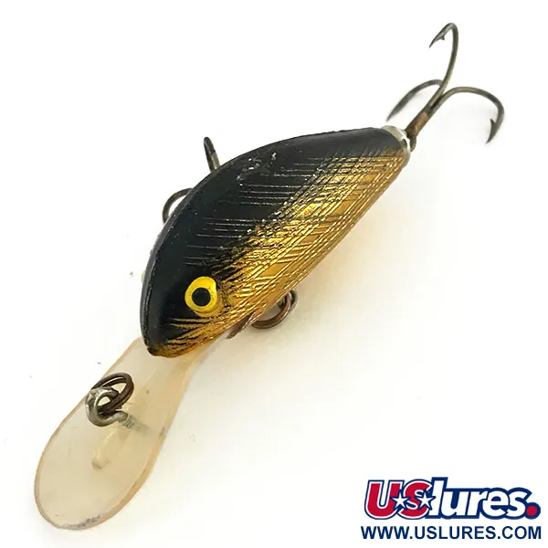 Vintage   Bill Norman Little Scooper, 1/4oz Gold fishing lure #8706