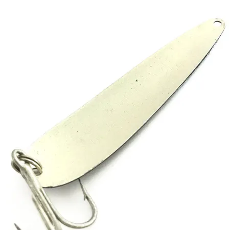 Vintage Eppinger Dardevle King Flutter Devle 3200, 1/2oz Black / White / Green / Blue fishing spoon #8707