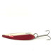 Vintage  Eppinger Dardevle Dardevlet , 3/4oz Red / White / Nickel fishing spoon #8708