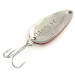 Vintage  Eppinger Dardevle Midget, 3/16oz Red / White / Nickel fishing spoon #8709
