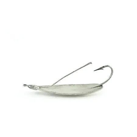 Vintage Weedless Johnson Silver Minnow, 3/16oz fishing spoon #8714