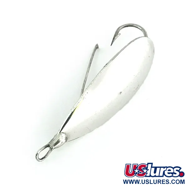 Vintage   Weedless Johnson Silver Minnow, 3/16oz  fishing spoon #8714