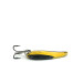 Vintage  Eppinger Dardevle Midget, 3/16oz Yellow / Black / Nickel fishing spoon #8725