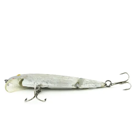 Vintage Rebel Floater Jointed, 1/4oz Silver / Blue fishing lure #8748