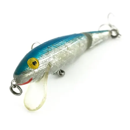 Vintage Rebel Floater Jointed, 1/4oz Silver / Blue fishing lure #8748